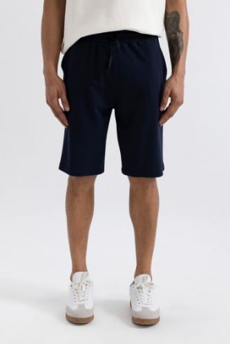 Regular Fit Cepli Pike Şort Pijama Altı
