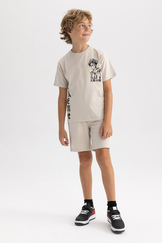 Boy Printed Short T-Shirt 2 Piece Set