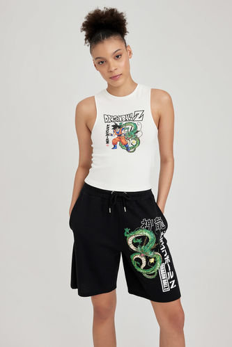 Slim Fit Printed Dragon Ball T-Shirt