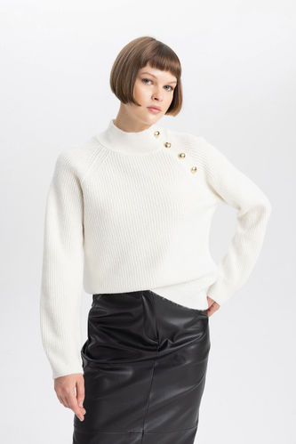 Relax Fit Half Turtleneck Pullover
