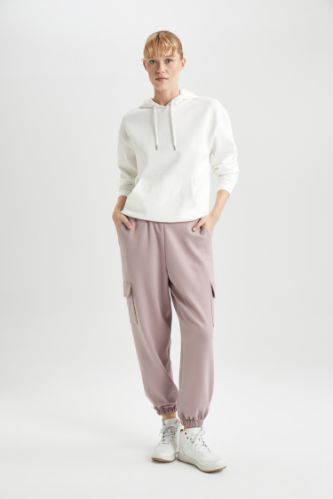 DeFactoFit Standard Fit Pocketed Long Sweatpants