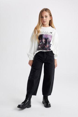 Purple WOMEN High Waisted Slouchy Trousers 2384455 | DeFacto