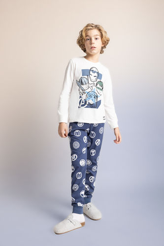 Erkek Çocuk Marvel Uzun Kollu Pijama Takımı