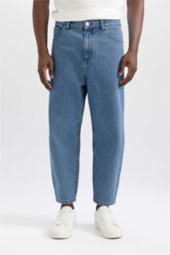 HOMME BLEU Clair Pantalon Coupe Ballon