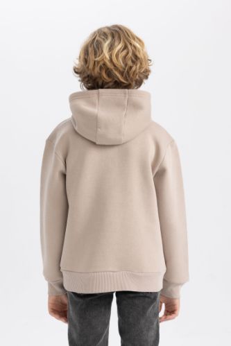 Thick discount beige hoodie