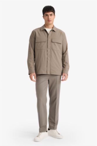 Regular Fit барлық бағытта созылатын түзу балақты шалбар