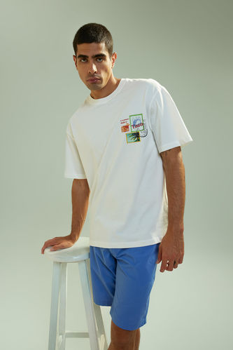Relax Fit Crew Neck T-Shirt