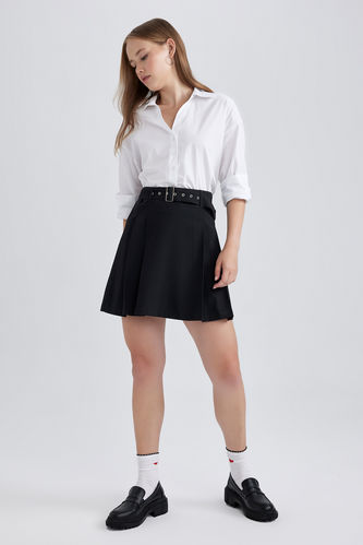 Coool Pleat Mini Skirt