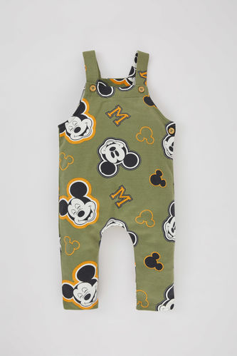 Boy Disney Mickey & Minnie Thin Sweatshirt Fabric Jumpsuit