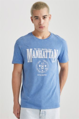 Regular Fit Crew Neck Short Sleeve T-Shirt