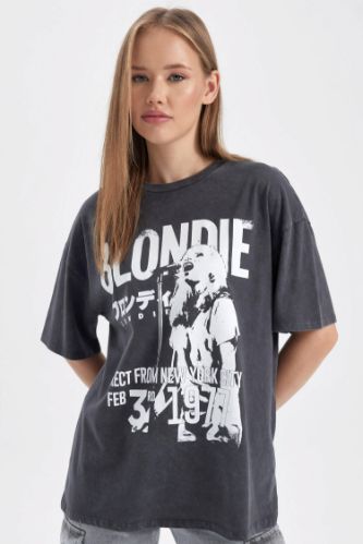 Футболка оверсайз Blondie из 100% хлопка, Coool