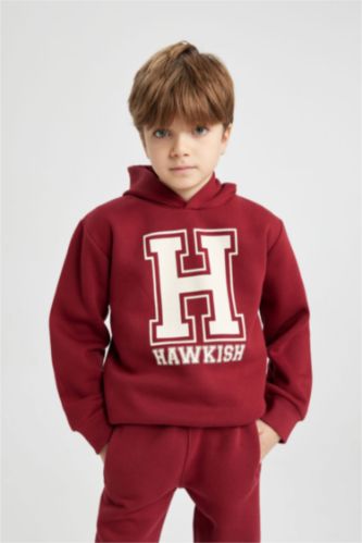 Boys Browan Printed Cotton Sweatshirt