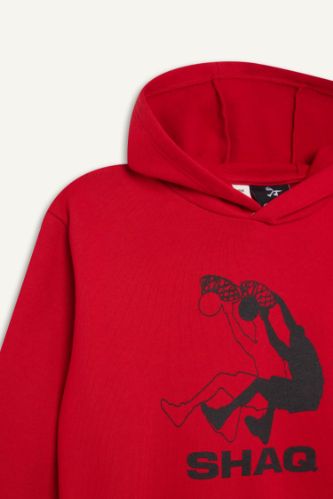 Red BOYS TEENS Boy Shaquille O Neal Hooded Thick Sweatshirt 3183692 DeFacto