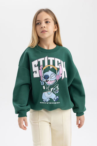 Disney Lilo Et Stitch Sweat pour Fille, Sweatshirts Fille, Stitch Vetement