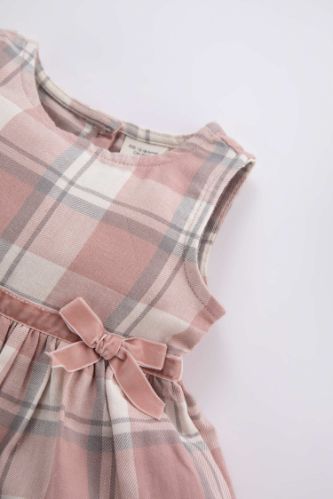 Rose PETITE FILLE Robe à manches longues en velours côtelé pour bébé fille  2550520 | DeFacto