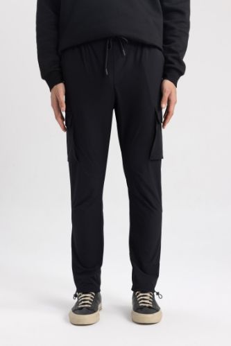 Yazlık Taktik Jogger Pantolon Slim Fit Dar Kesim Kargo Cepli