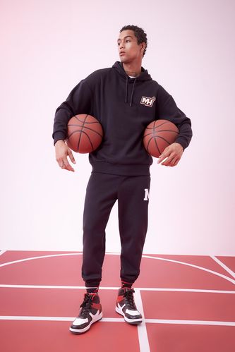 DeFactoFit NBA Standard Fit Thick Fabric Jogger