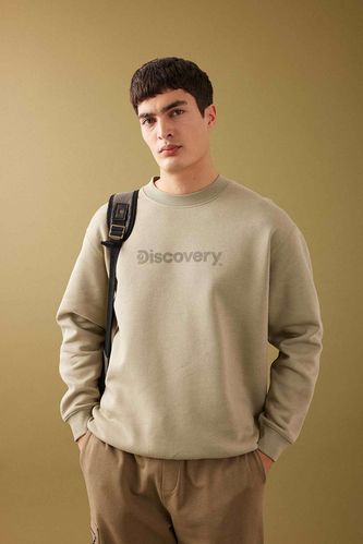 Oversize Fit Discovery Lizenziertes Sweatshirt