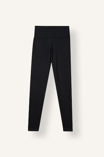 Shaping High Waist Stretch Fabric Basic Sports Leggings