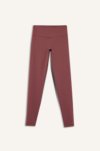 Slogan Print Waist Fitting Sports Leggings