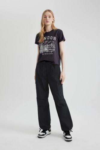 Parachute Poplin Trousers