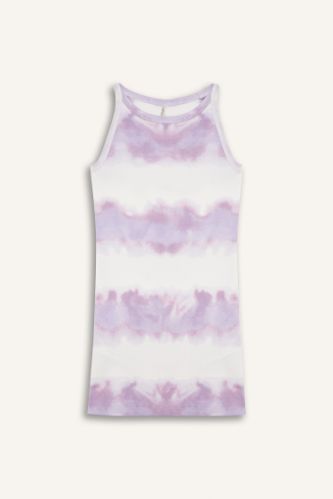 Regular Fit Fitilli Kaşkorse Elbise