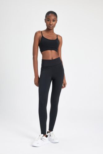 Noir FEMME Leggings De Sport Premium Haut De Gamme Moulants La