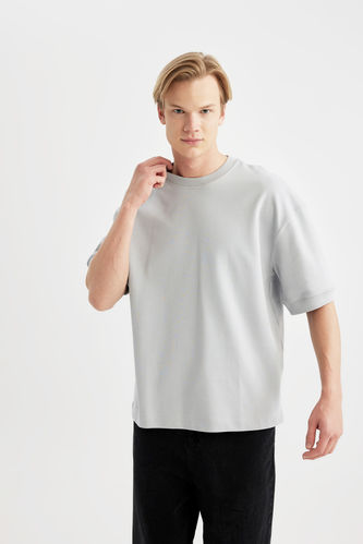 Loose Fit Crew Neck T-Shirt
