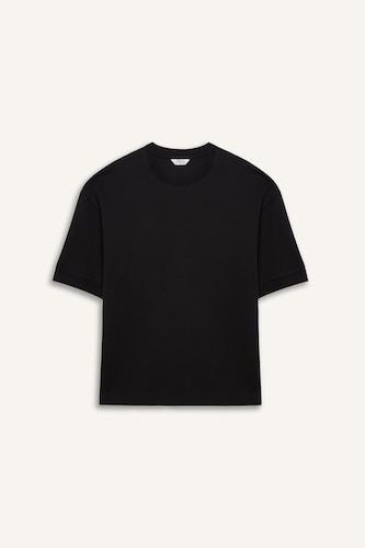 Loose Fit Crew Neck Basic Short Sleeve T-Shirt