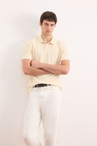 New Regular Fit Short Sleeve Polo T-Shirt