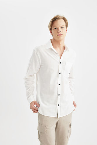 Regular Fit Cotton Long Sleeve Shirt