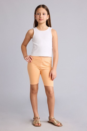 FILLES Orange Legging pour fille