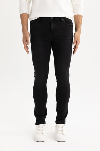 Pantalon Coupe Carlo Skinny Taille Normale et Jambe Étroite