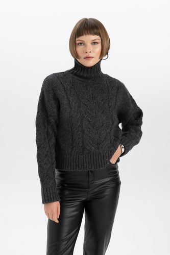 Relax Fit Half Turtleneck Pullover