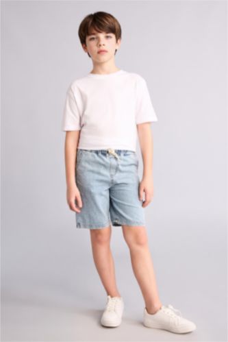 Boys & Teens Light Blue Boy Shorts