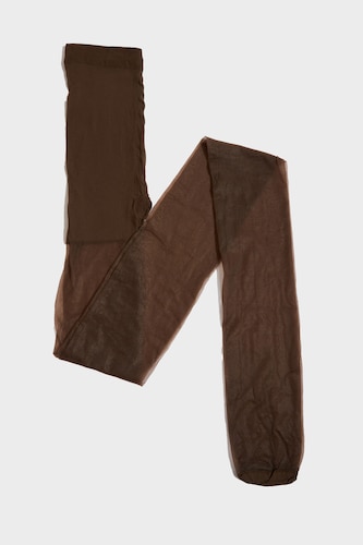 Woman 15 Denier Basic Brown Pantyhose