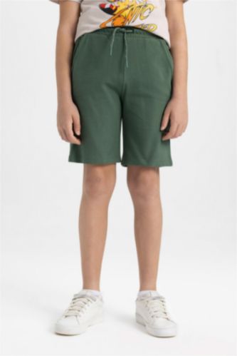 Erkek Çocuk Basic Düz Pike Şort