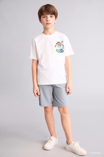 Short piqué pour garçon