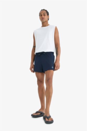 HOMME Marin Short De Bain Tissé Andy
