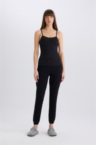 FEMME Noir Coupe Régulière