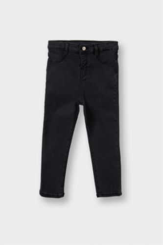Erkek Bebek Düz Paça Basic Düz Jean Pantolon