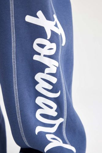 Indigo Woman Wide Leg Printed Sweatpants 3036049