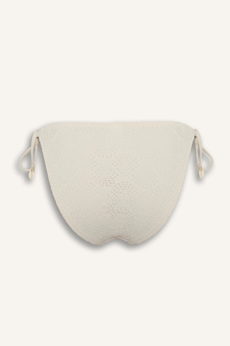 Regular Fit Embroidered brode Bikini Bottom