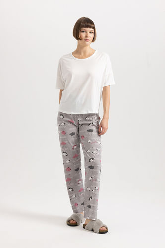 Fall in Love Regular Fit 2 Piece Pajama Set
