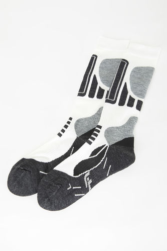 Erkek Yün Akrilik Havlu Spor Çorap