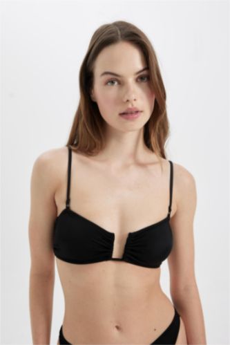 نساء أسود Bikini Top