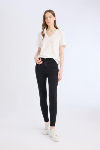 High Waist Ankle Length Jegging Jeans