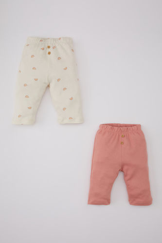 Baby Girl Rainbow Printed 2 Piece Sweatpants