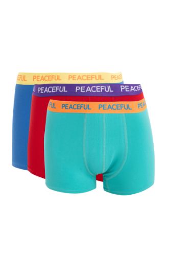 Regular Fit 3'lü Boxer