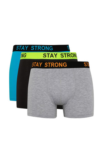 3 piece Regular Fit Knitted Boxer